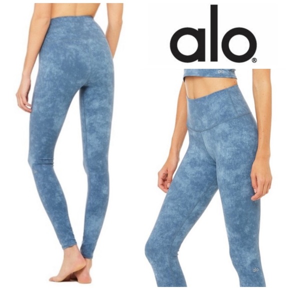 ALO Yoga Pants - Alo Yoga High Rise Leggings Size Small